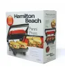 Panini Press Hamilton Beach 25462Z Rojo | 1 400 W & placas flotantes