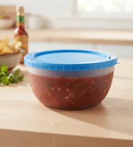 Salsera con Tapa de Plástico 400 ml | Pymsa
