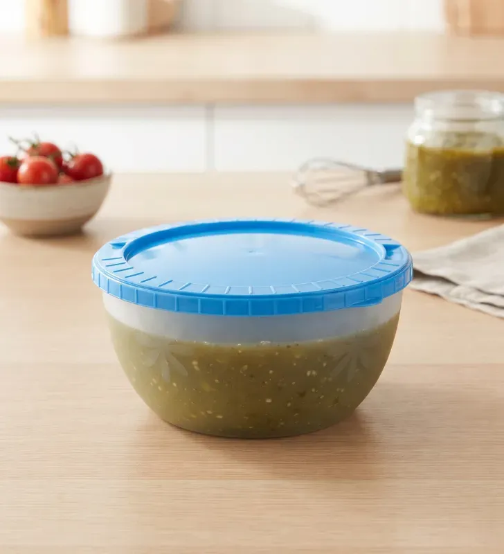 Salsera con Tapa de Plástico 400 ml | Pymsa