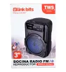 Bocina Bluetooth Portátil 3" 5W TWS VA371T RFR239 | Link Bits