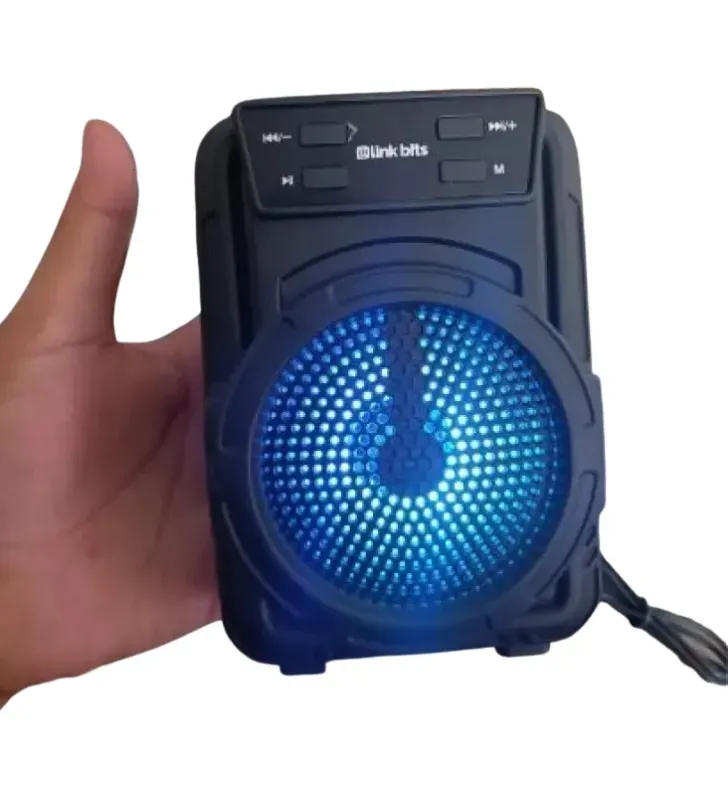 Bocina Bluetooth Portátil 3" 5W TWS VA371T RFR239 | Link Bits