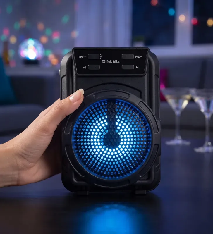 Bocina Bluetooth Portátil 3" 5W TWS VA371T RFR239 | Link Bits