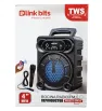 Bocina Bluetooth Portátil 4" 5W Karaoke Micrófono SA428T RFR106 | Link Bits