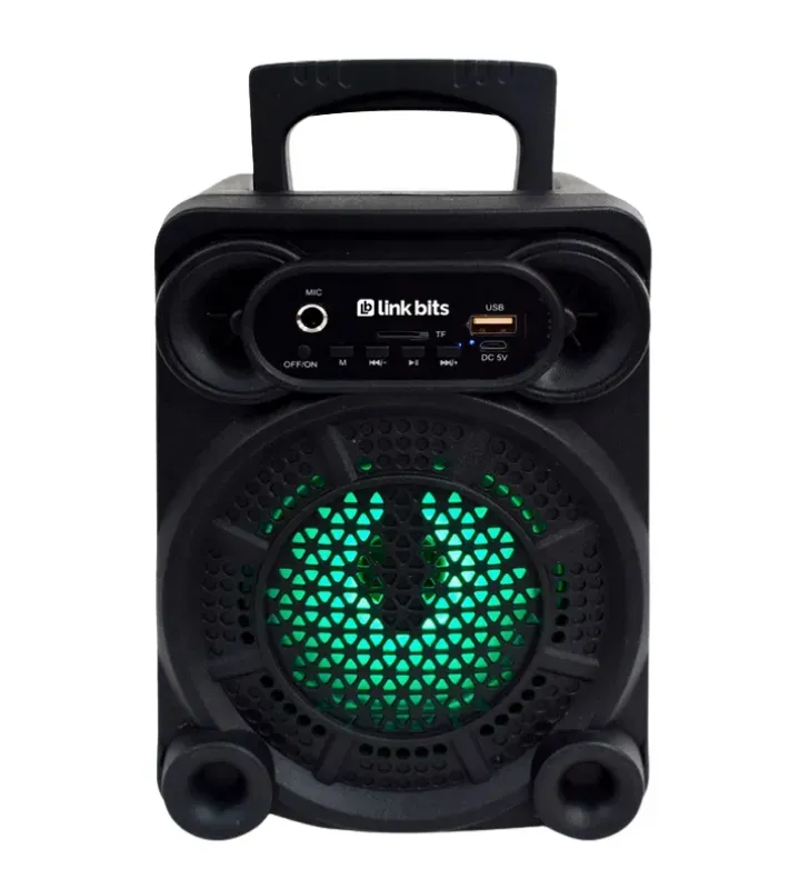 Bocina Bluetooth Portátil 4" 5W Karaoke Micrófono SA428T RFR106 | Link Bits