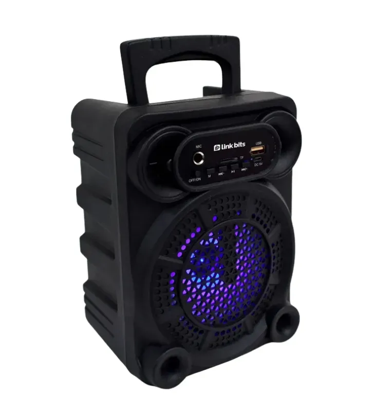Bocina Bluetooth Portátil 4" 5W Karaoke Micrófono SA428T RFR106 | Link Bits