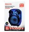 Bocina Bluetooth Portátil 3" 5W TWS Luz LED SA323T RFR366 | Link Bits