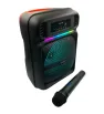 Bocina Bafle Bluetooth 8" 5W con Micrófono KTS-2168 | KBroad Link Bits
