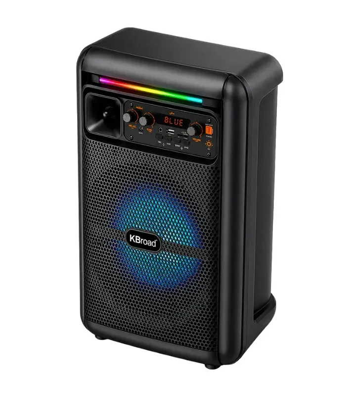 Bocina Bafle Bluetooth 8" Full Range 5W KTS-2198 | KBroad Link Bits