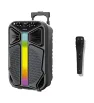 Bafle Bluetooth 12" TWS Luz LED RGB Micrófono SA1241TKL | Link Bits