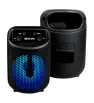 Bocina Bluetooth Portátil 3" TWS Luz LED VA399T RFR-342 | Link Bits