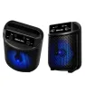 Bocina Bluetooth Portátil 3" TWS Luz LED VA399T RFR-342 | Link Bits