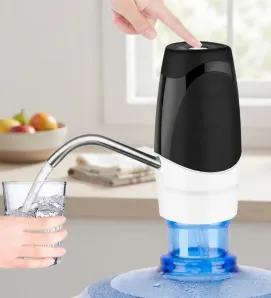 Dispensador de Agua Automático Recargable USB para Garrafón 20L FA015 | Link Bits