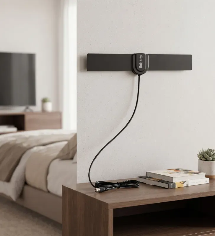 Antena TV Digital Interior HDTV UHF INHD01 | Link Bits
