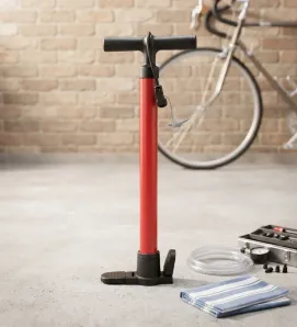 Bomba Manual para Inflar 23" Cuerpo Metálico 8802 | Santul