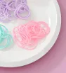 Kit ligas y clips colores pastel AL‑30505‑075 – Oficina y manualidades