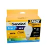 Paquete de 3 Focos LED 9W (Equivalente 60W) 800 lm 1323 | Sanelec