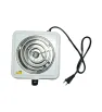 Parrilla Eléctrica Sencilla 1 Quemador 1000W Termostato 5928 | Sanelec