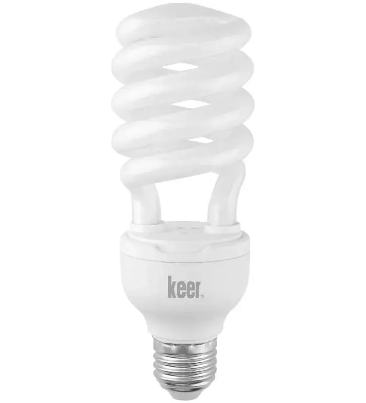 Foco Ahorrador Espiral No. 30 20W (Equivalente 60W) 1140 lm 1602 | Keer