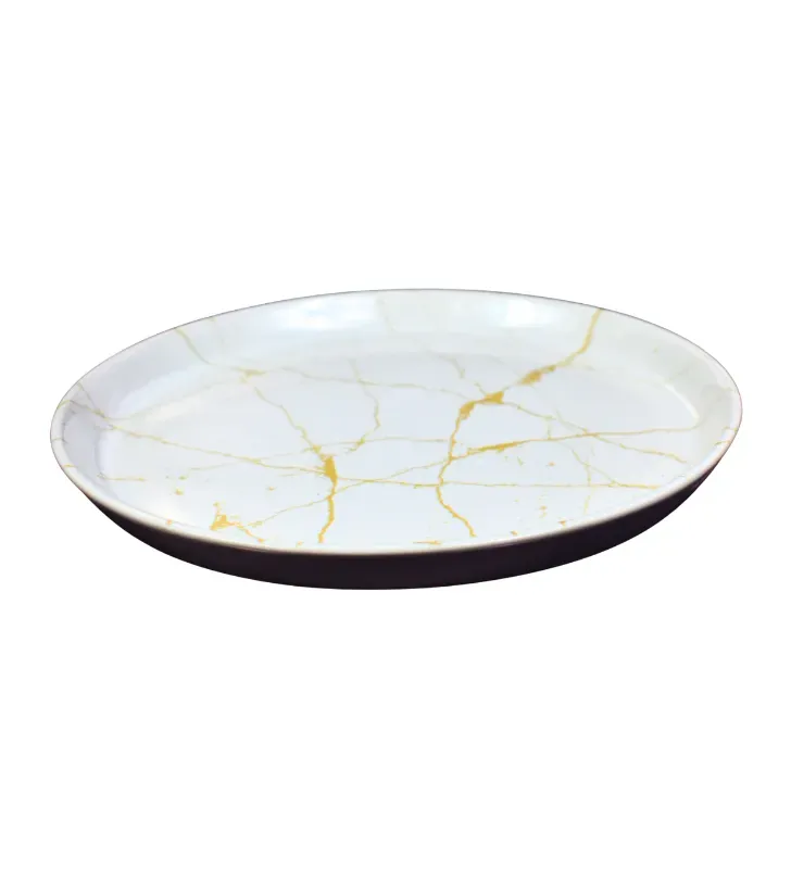 Plato Gourmet 26 cm Atelier Gold & Art | Santa Anita 322610