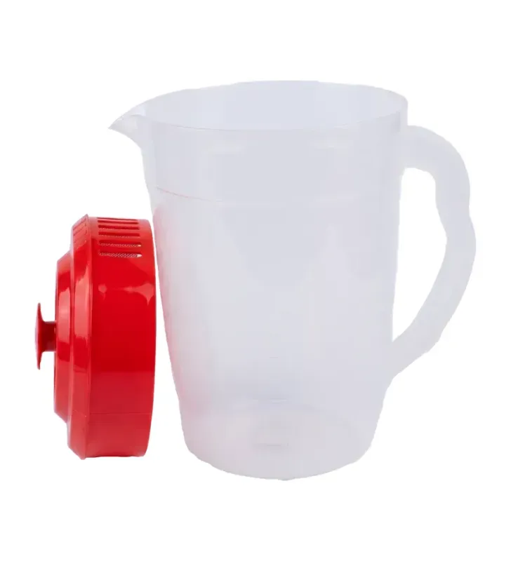 Jarra Stefy de Plástico 4 Litros con Tapa de Color | Europlast