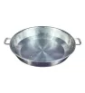 Charola Chica Pulida de Aluminio con Asas Remachadas | Enreemo