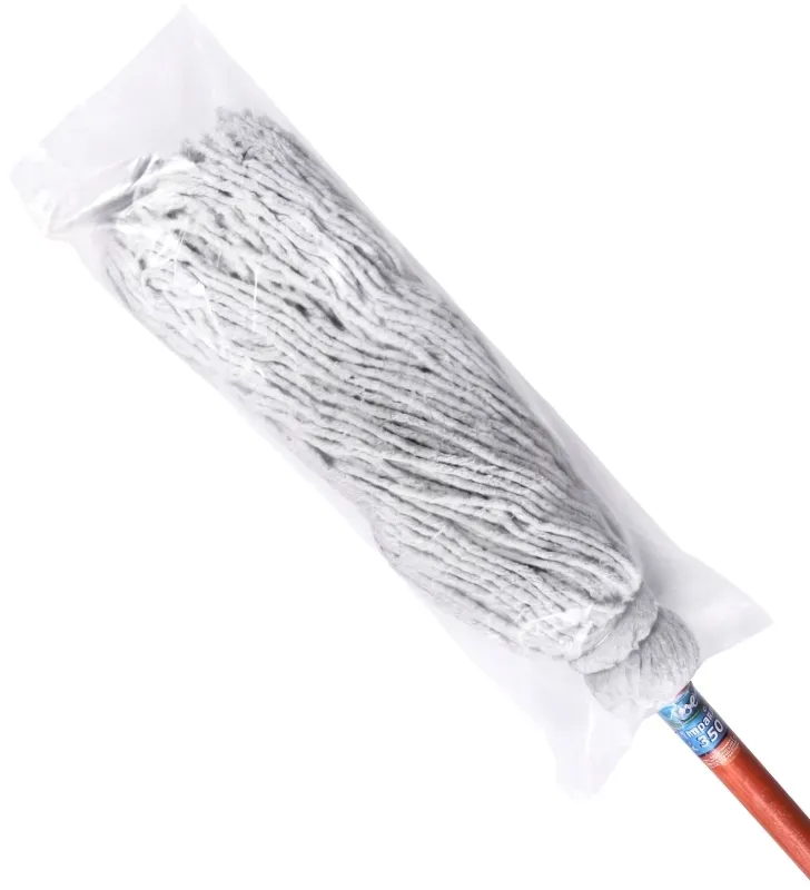 Trapeador Pabilo SC 350 Algodón 100% con Bastón de Madera 02MLBR114 | Jarciería Libertad