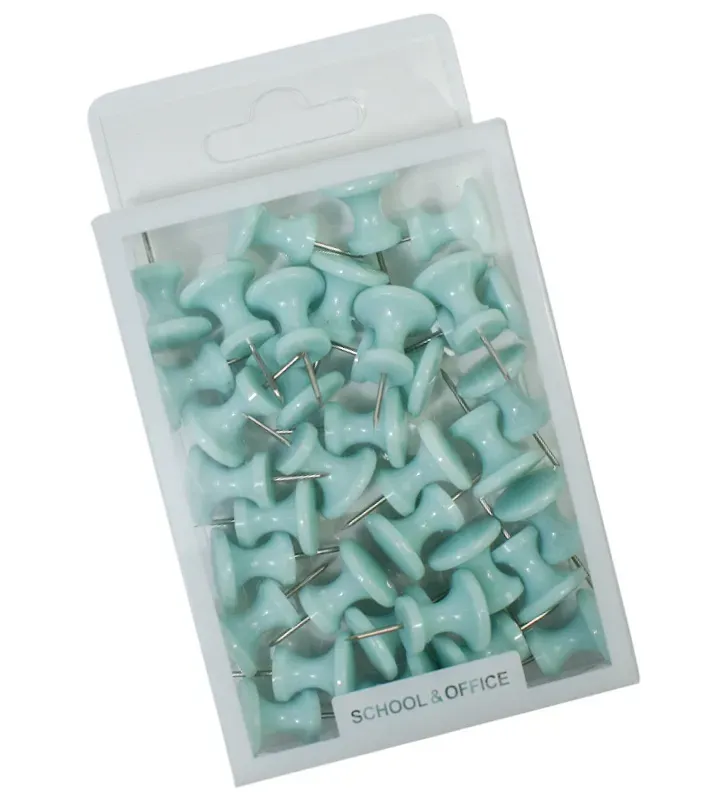 Set de Tachuelas y Clips Cuisine Spot AL30505-030 para Oficina y Escuela