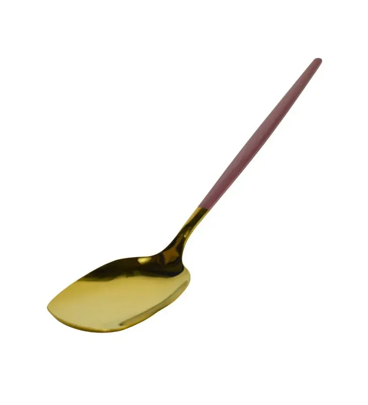 Cuchara de Servicio Dorada AH9-002 Acero Inoxidable Cuisine Spot