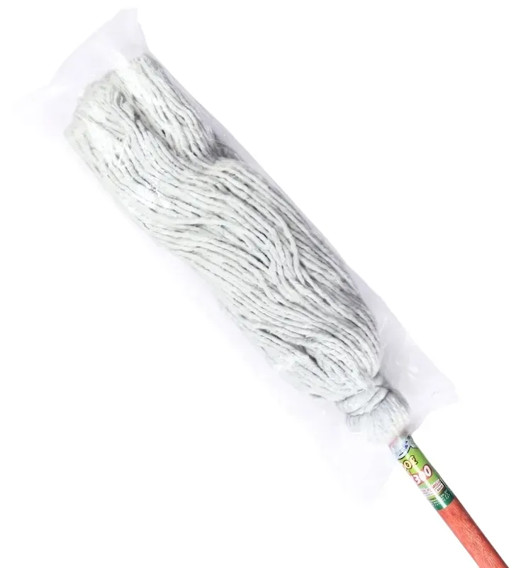 Trapeador Pabilo SC 300 con Bastón de Madera 02MLBR140 | Jarciería Libertad