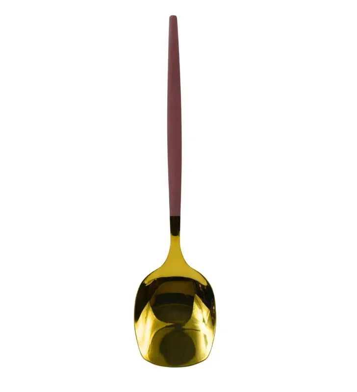 Cuchara de Servicio Dorada AH9-002 Acero Inoxidable Cuisine Spot