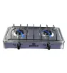Parrilla de Gas 2 Quemadores Acero Inoxidable 23451 | BESTHELG