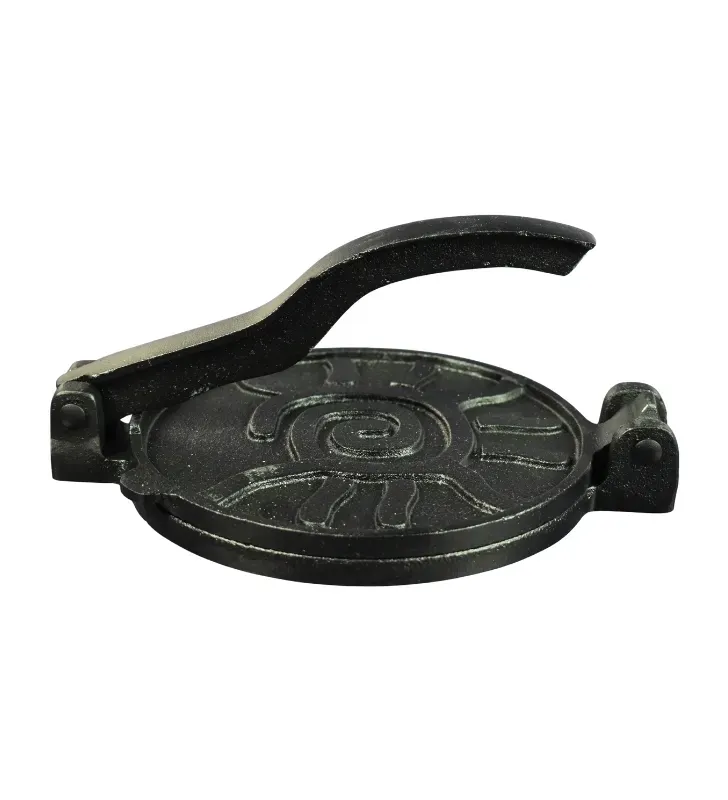 Prensa Tortillera Texturizada Negra Fierro/Aluminio 28102 | BESTHELG