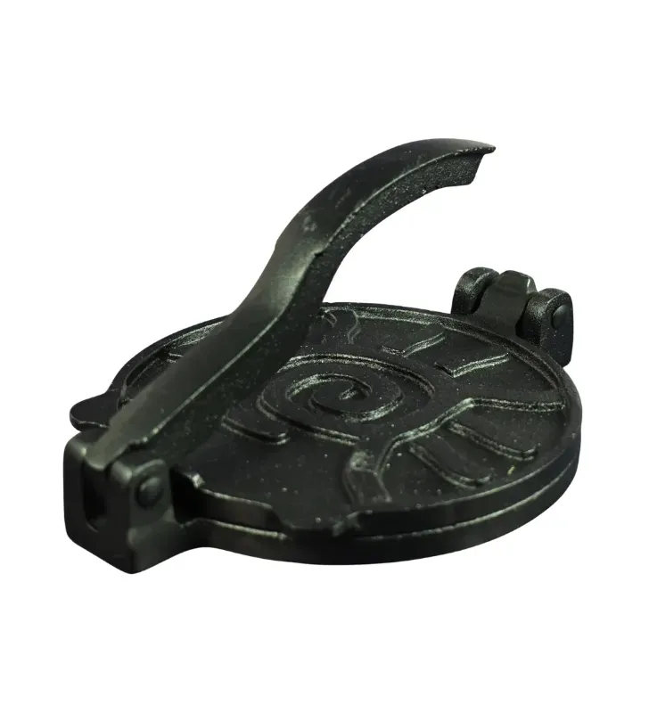 Prensa Tortillera Texturizada Negra Fierro/Aluminio 28102 | BESTHELG