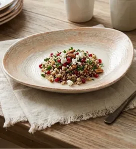 Plato Trinche 24 cm Patera Vago Porcelana 90971 | IMCOSA