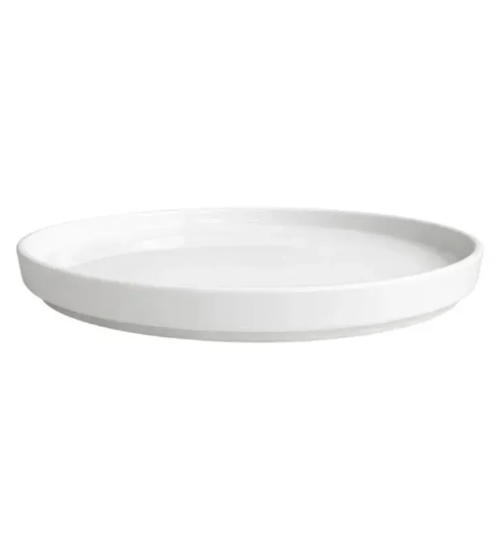 Plato Trinche Barcelona 17 cm Porcelana Blanca 83272 | IMCOSA