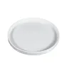 Plato Trinche Barcelona 23 cm Porcelana Blanca | Ranieri