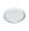 Plato Barcelona Opal Blanco 21 cm Vidrio Templado | Ranieri