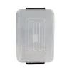 Caja Plástica Córdoba 10 L Transparente con Tapa – Organización Segura