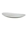 Plato Trinche Florencia 26 cm Vidrio Opal Blanco | Ánfora