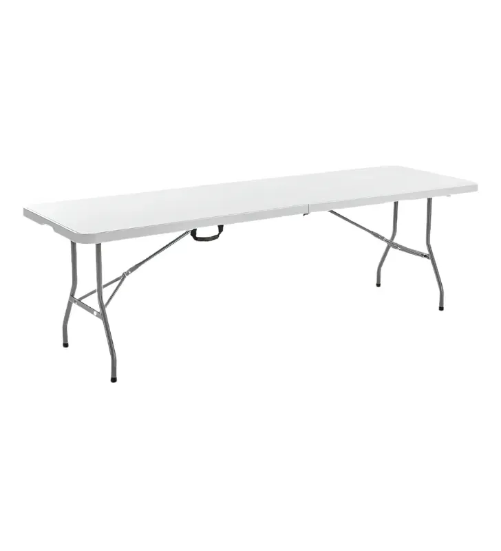 Mesa Verona 1.80 m Portafolio Plegable Blanca | Duna