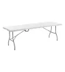 Mesa Verona 1.80 m Portafolio Plegable Blanca | Duna