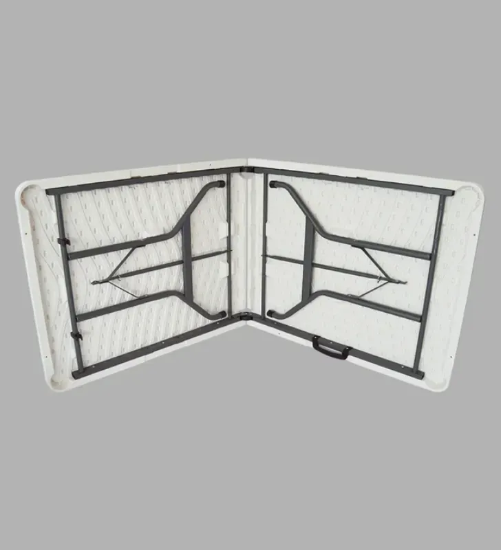 Mesa Verona 1.80 m Portafolio Plegable Blanca | Duna