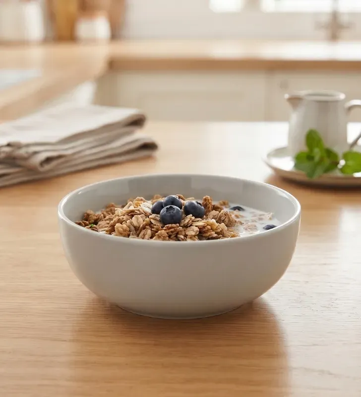 Tazón Cereal Atelier Chic Gray 500 ml 322655 | Santa Anita