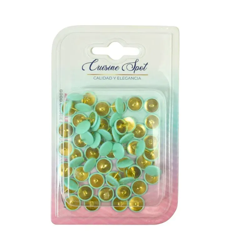 Set de Tachuelas Metálicas AL30505-016 para Oficina y Escuela