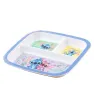 Plato con Divisiones Infantil Stitch 04405 | Andrómeda