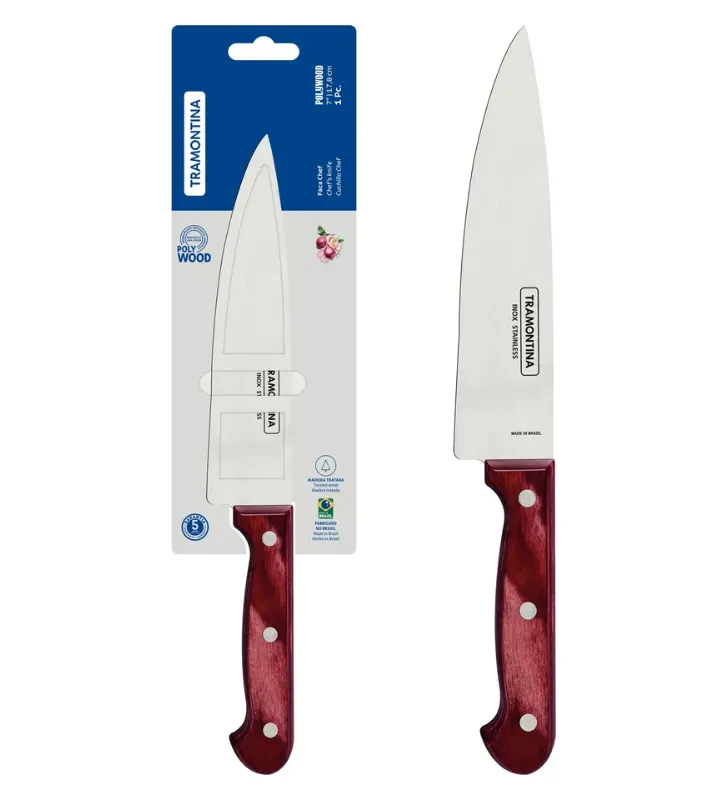 Cuchillo Cocina Chef No. 7 Polywood 21131/177 | Tramontina