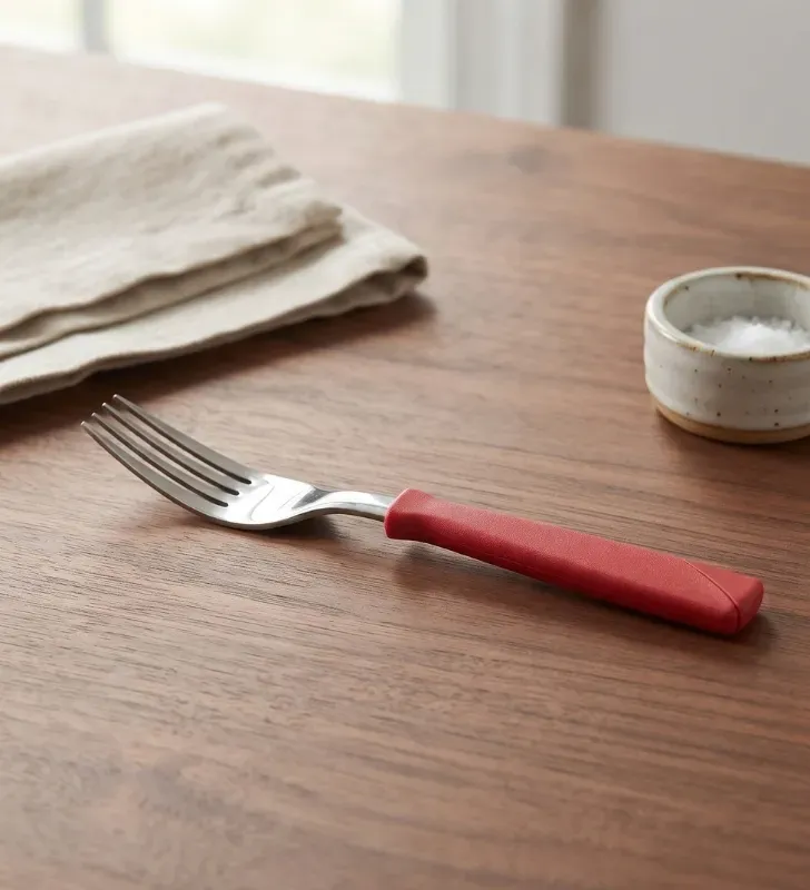 Tenedor de Mesa New Kolor Mango Rojo 29815-160 | Tramontina