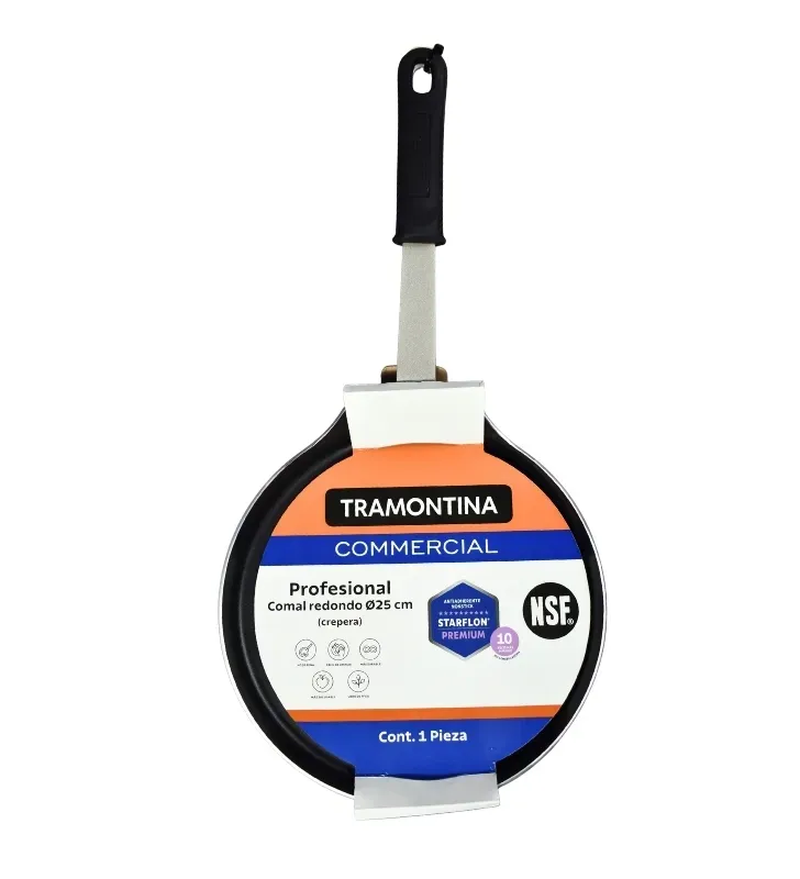 Crepera Profesional 25 cm Comal Redondo 32207-984 | Tramontina