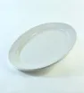 Plato Ovalado 33 cm Blanco Glacial Santa Anita de Cerámica