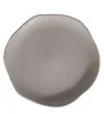 Plato Pando Concreto Reactivo 26.2 cm Vajillas Corona | Cerámica Gris